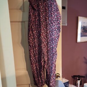 Floral Print Women's Jumpsuit